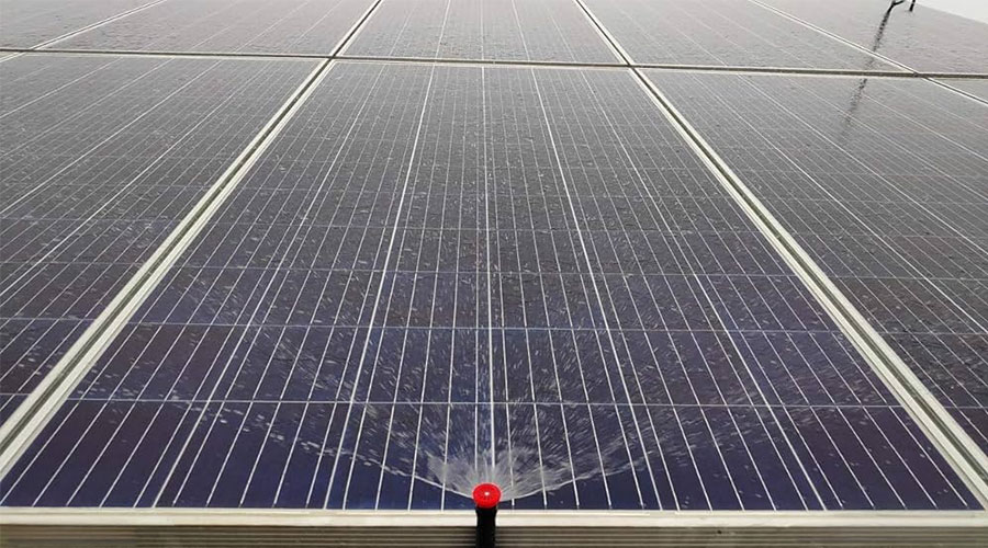 How Sprinkler Systems Harm Solar Panels