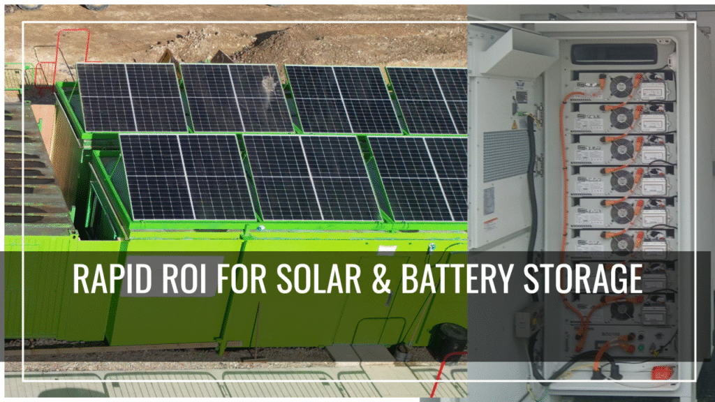 ROI of Battery Storage