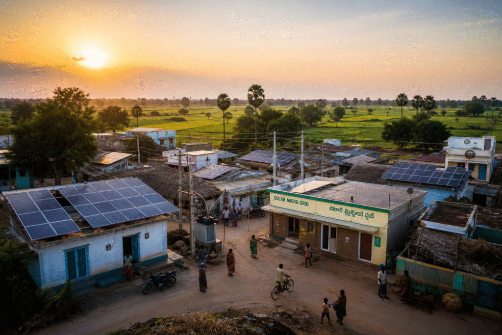 How Independent Microgrids are Solving Power Cuts in Rural Andhra Pradesh