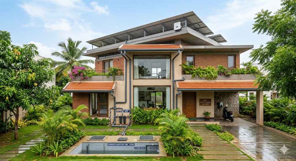 Solar with Rainwater Harvesting