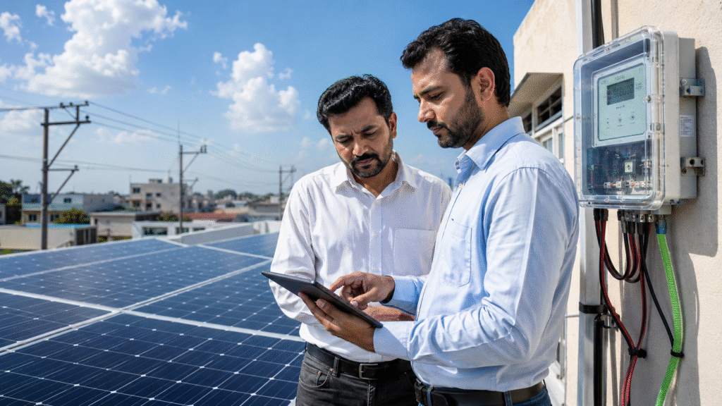 rooftop solar installation in Andhra Pradesh