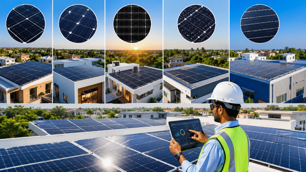 high-efficiency solar panels