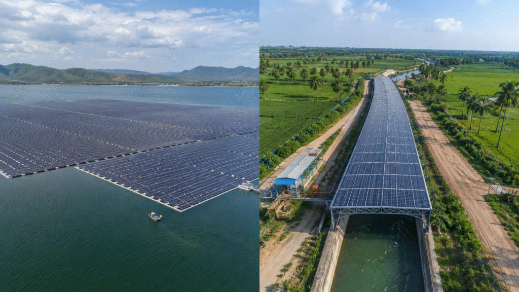 floating solar India