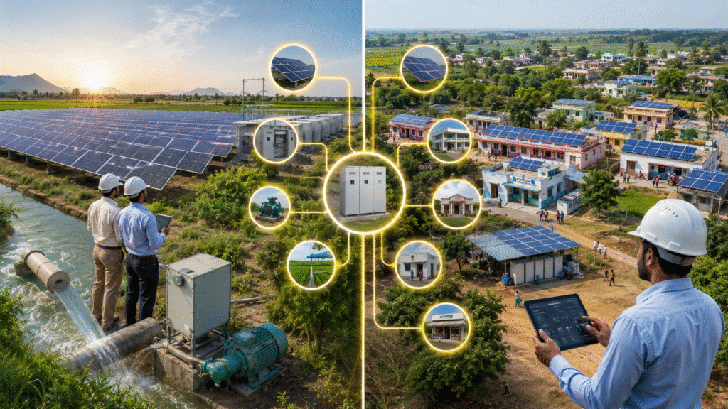 solar microgrids India