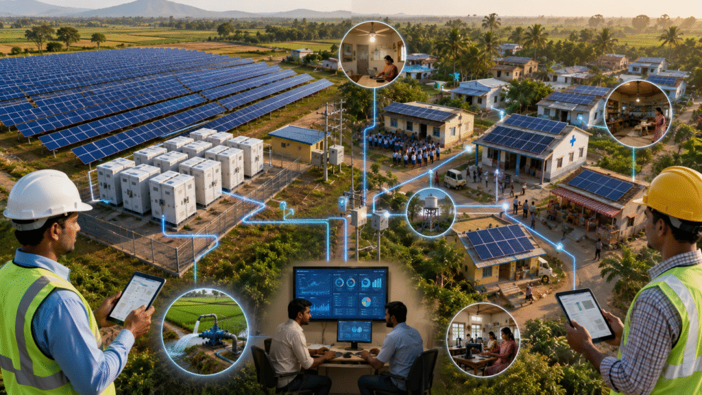 solar microgrids India