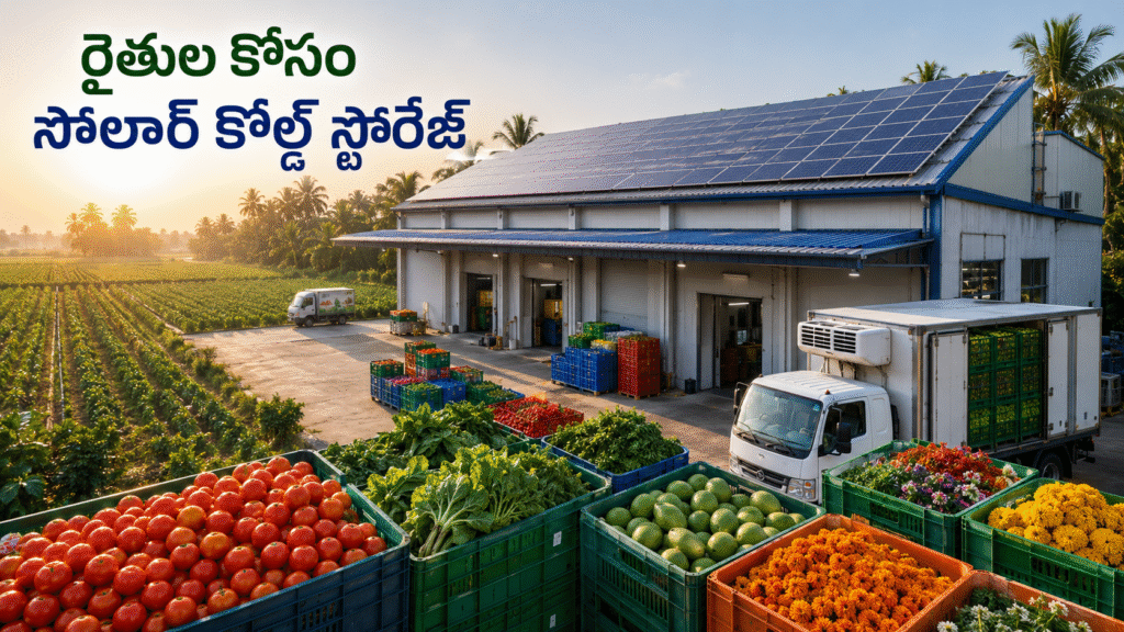 Solar Cold Storage for Farmers