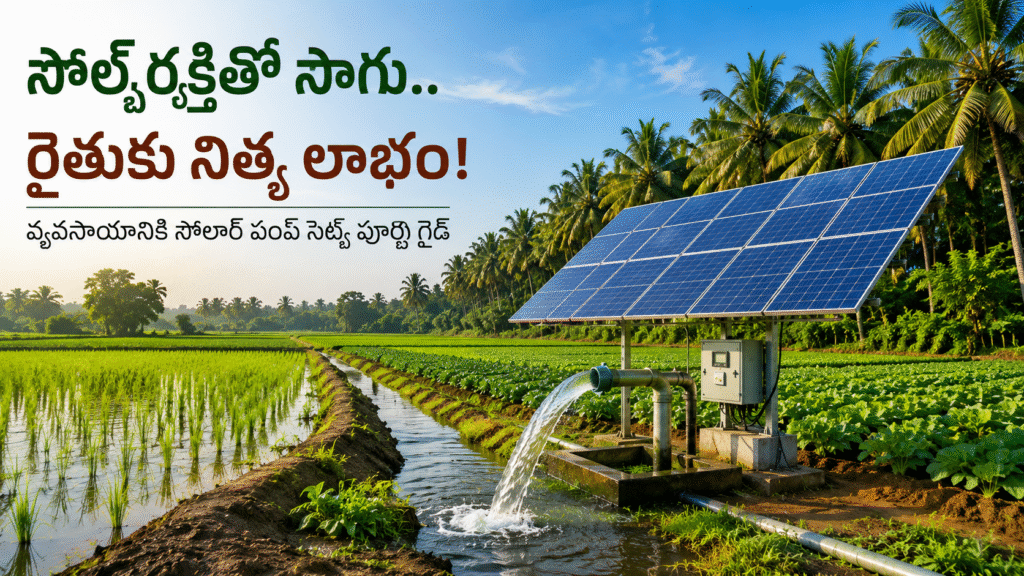 Solar Pump Installation West Godavari