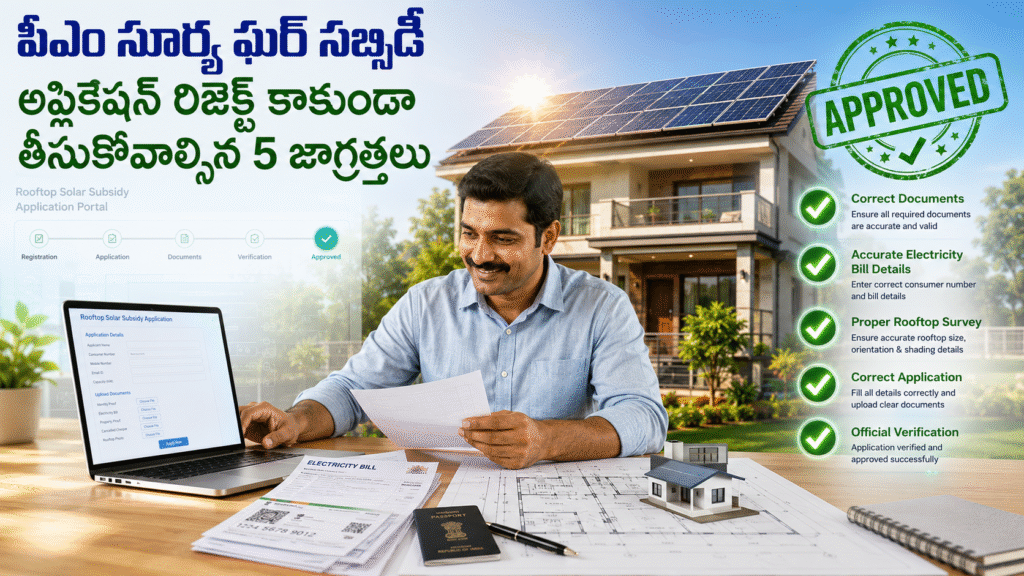 PM Surya Ghar Application