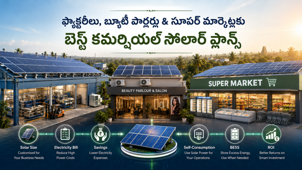 Commercial Solar Installation West Godavari