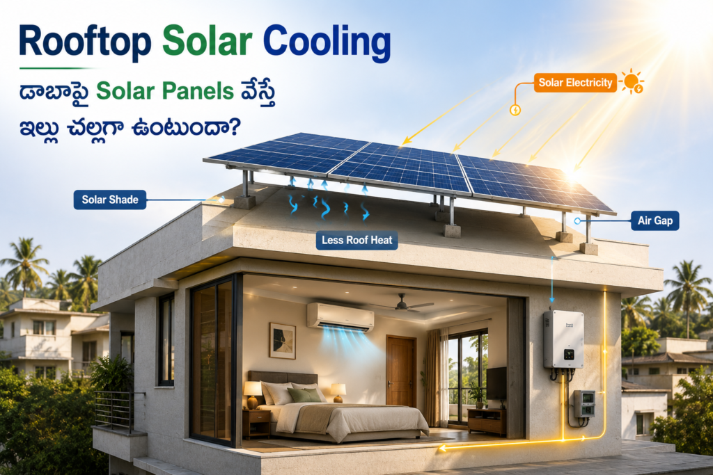 Rooftop Solar Cooling