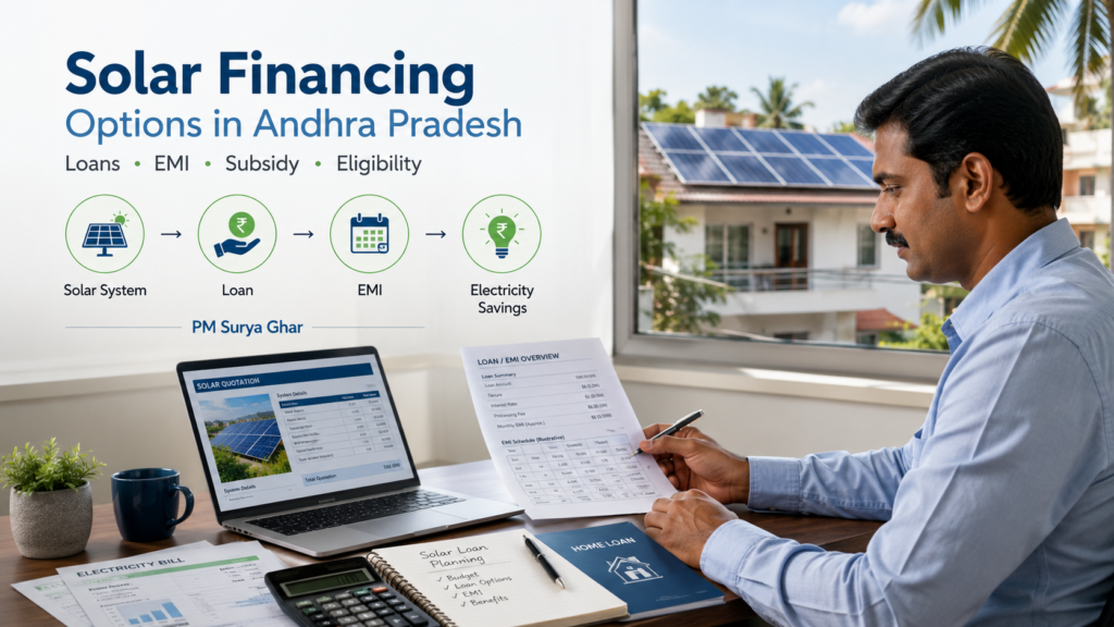 What are the best Solar financing options in Andhra Pradesh?
