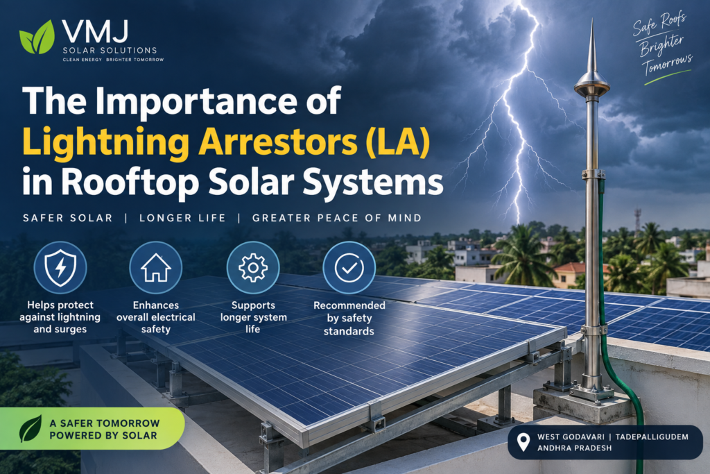 What is a Lightning Arrestor in a Solar system?