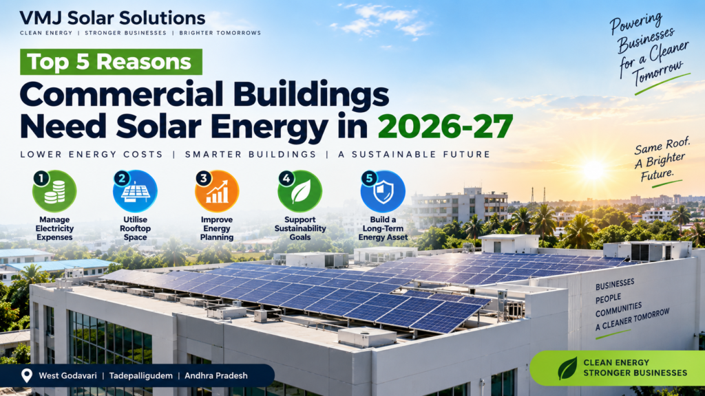 What are the benefits of commercial rooftop Solar?