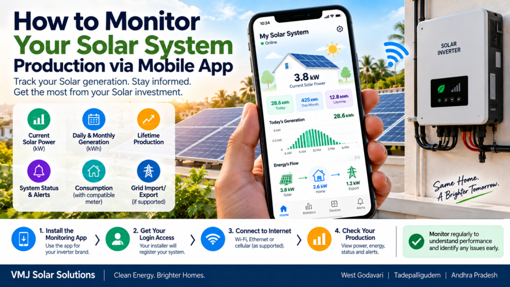 How to Monitor Your Solar System from Your Mobile